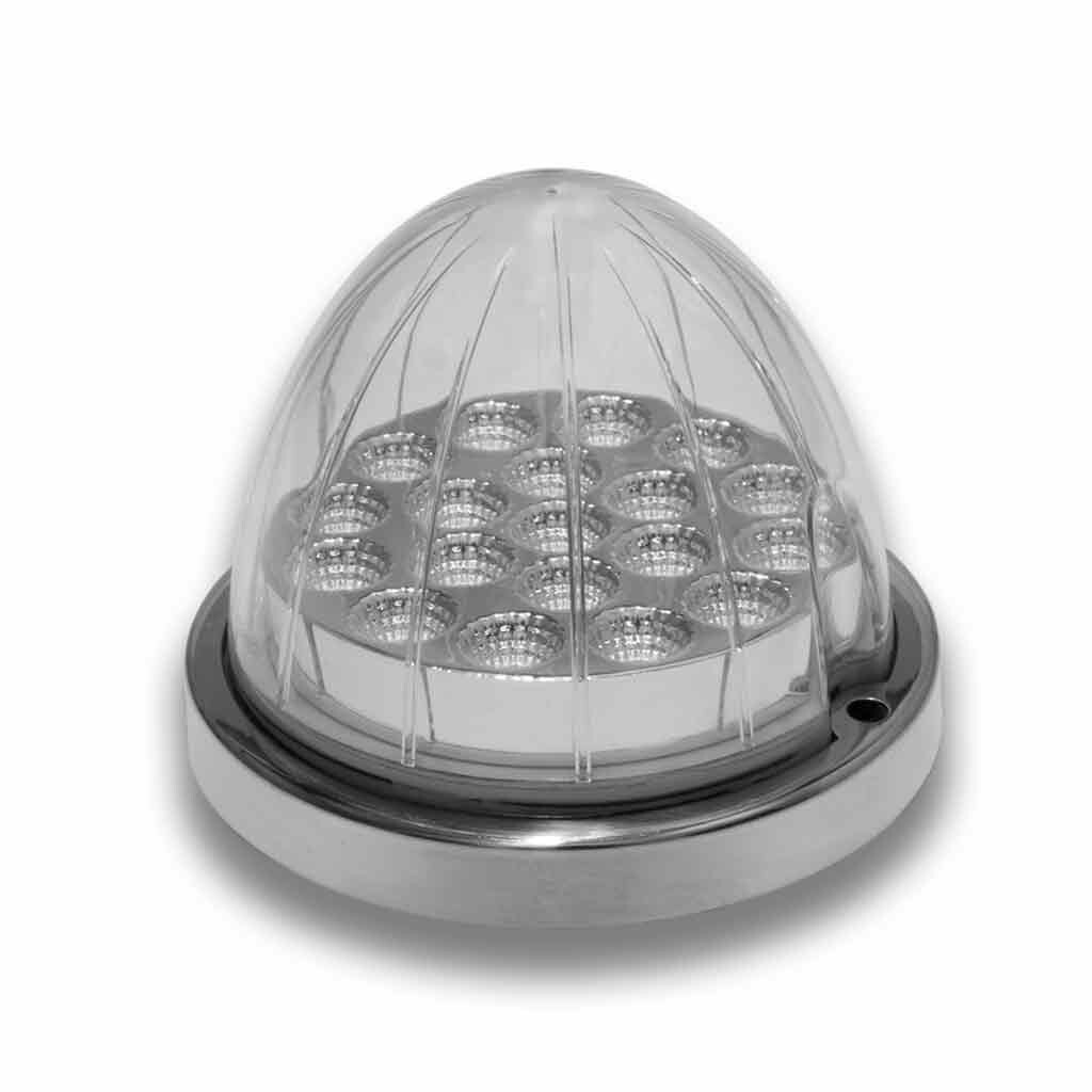 Amber Clearance & Marker to Blue Auxiliary Watermelon LED Light – 19 Diodes
