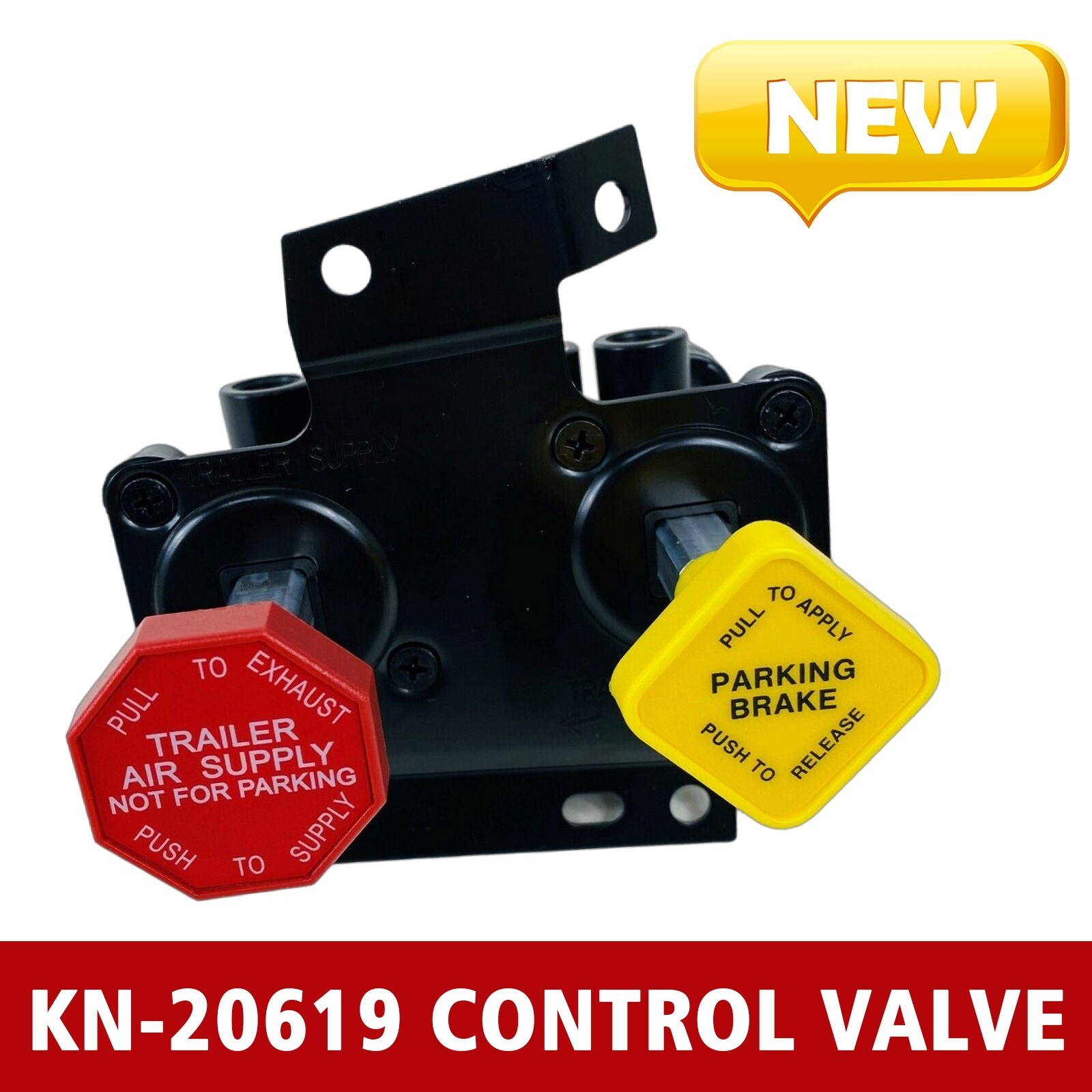 KN20619 MV3 Dash Air Brake Control Valve For Haldex Volvo 20560009 Keene Truck