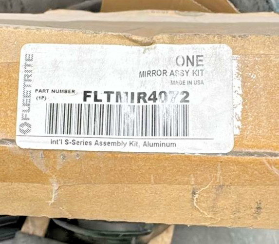Genuine Fleetrite MIRROR ASSEMBLY FLTMIR4072 – NEW – MISSING PARTS – OPEN BOX