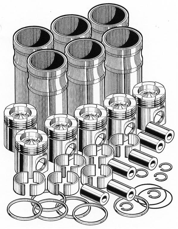 Injector O-Ring & Hardware Kit for Detroit Diesel Series 60 PAI# 692071