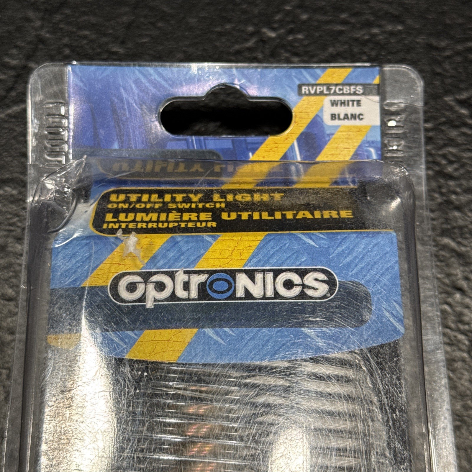 Optronics RVPL7CBFS – RVPL5 Series Oval Clear Lens Black Case Porch/Utility
