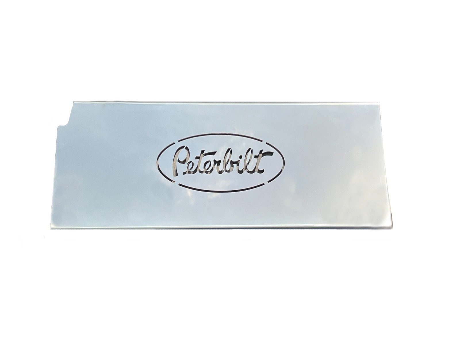 Stainless Steel Fender Guard Below Headlight MD1746 Peterbilt 378/379, 1987 & Up