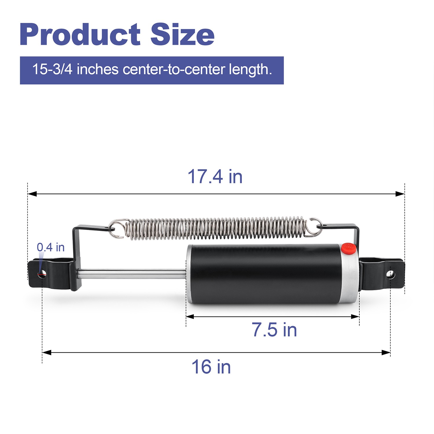 Jost Fifth Wheel Slider Air Cylinder KP7501501 – OEM Replacement 1770SK7501501