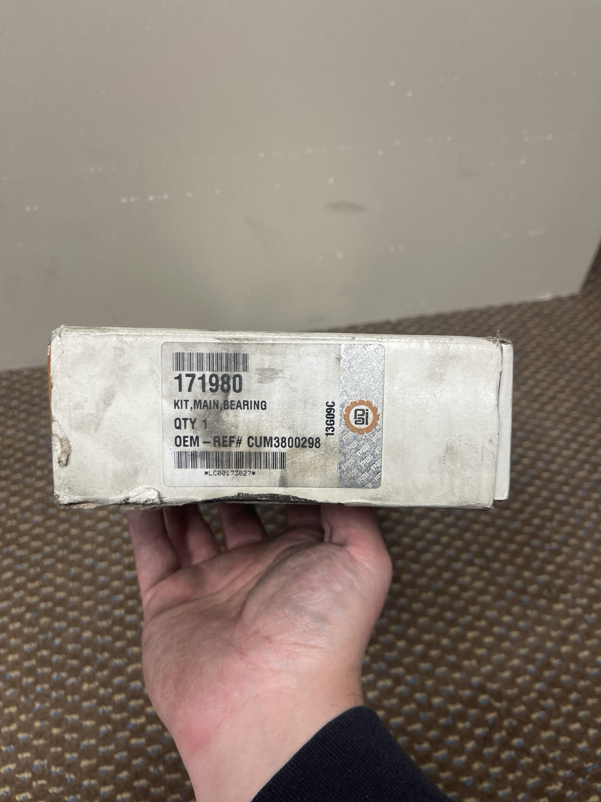 Standard Main Bearing Kit for Cummins ISX. PAI # 171980 Ref# 3800298 5406110