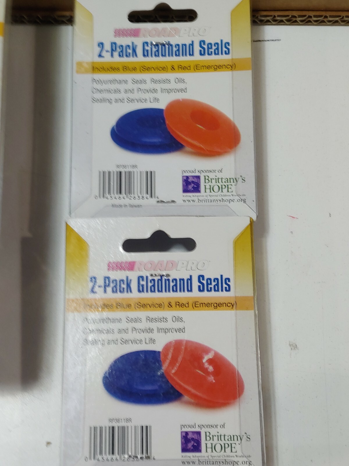 NEW Roadpro Universal Gladhand RP-3631 with 12 Seals Glad Hand Blue Red 3601 NEW
