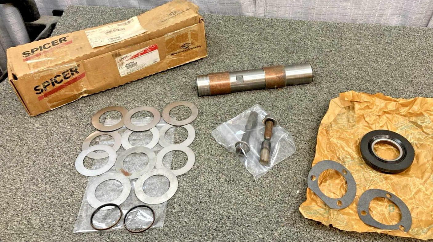 NEW GENUINE DANA SPICER 806355 KNUCKLE PIN REPLACEMENT KIT, INCOMPLETE KIT