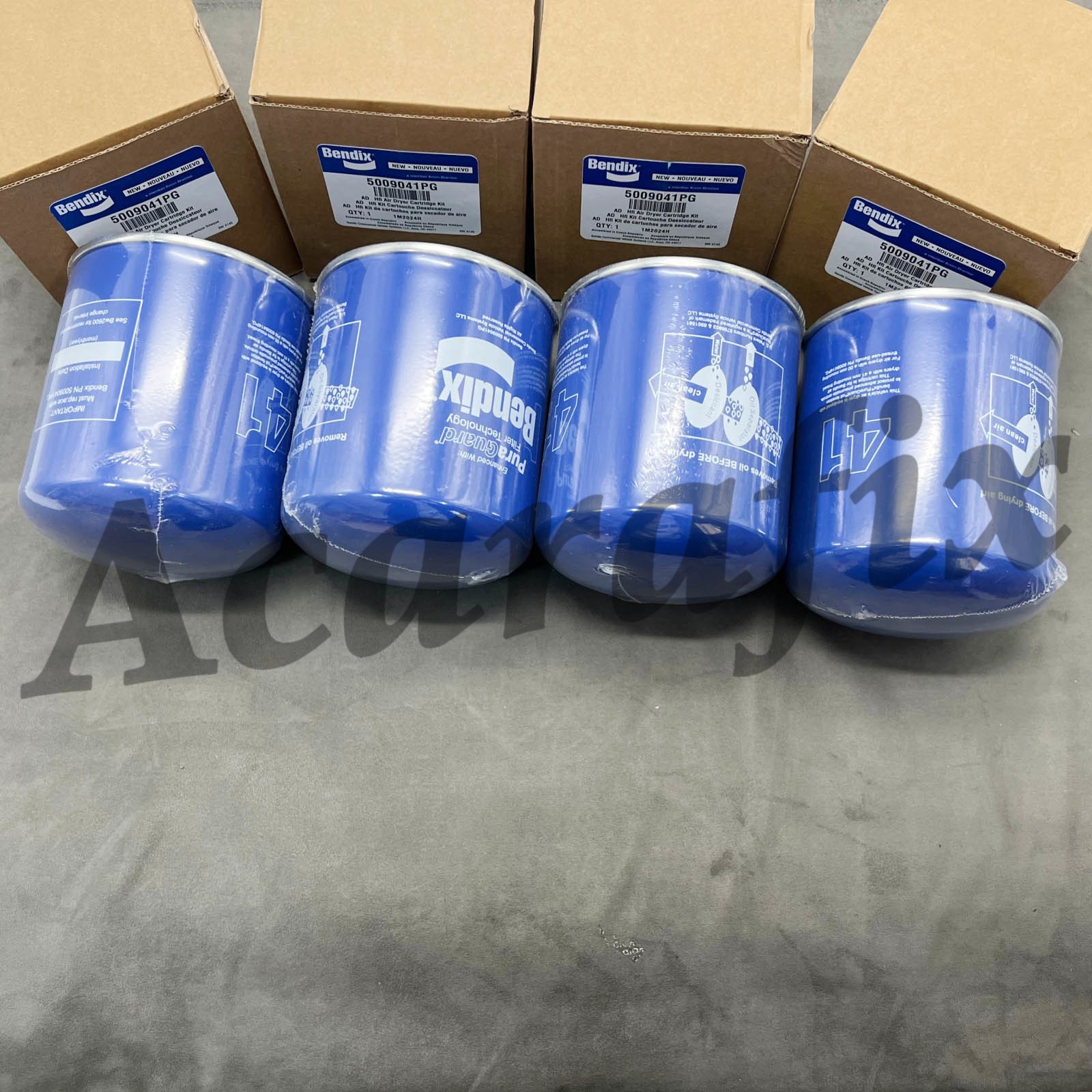 4PCS New Air Dryer Desiccant Cartridge 5009041PG for Bendix HF