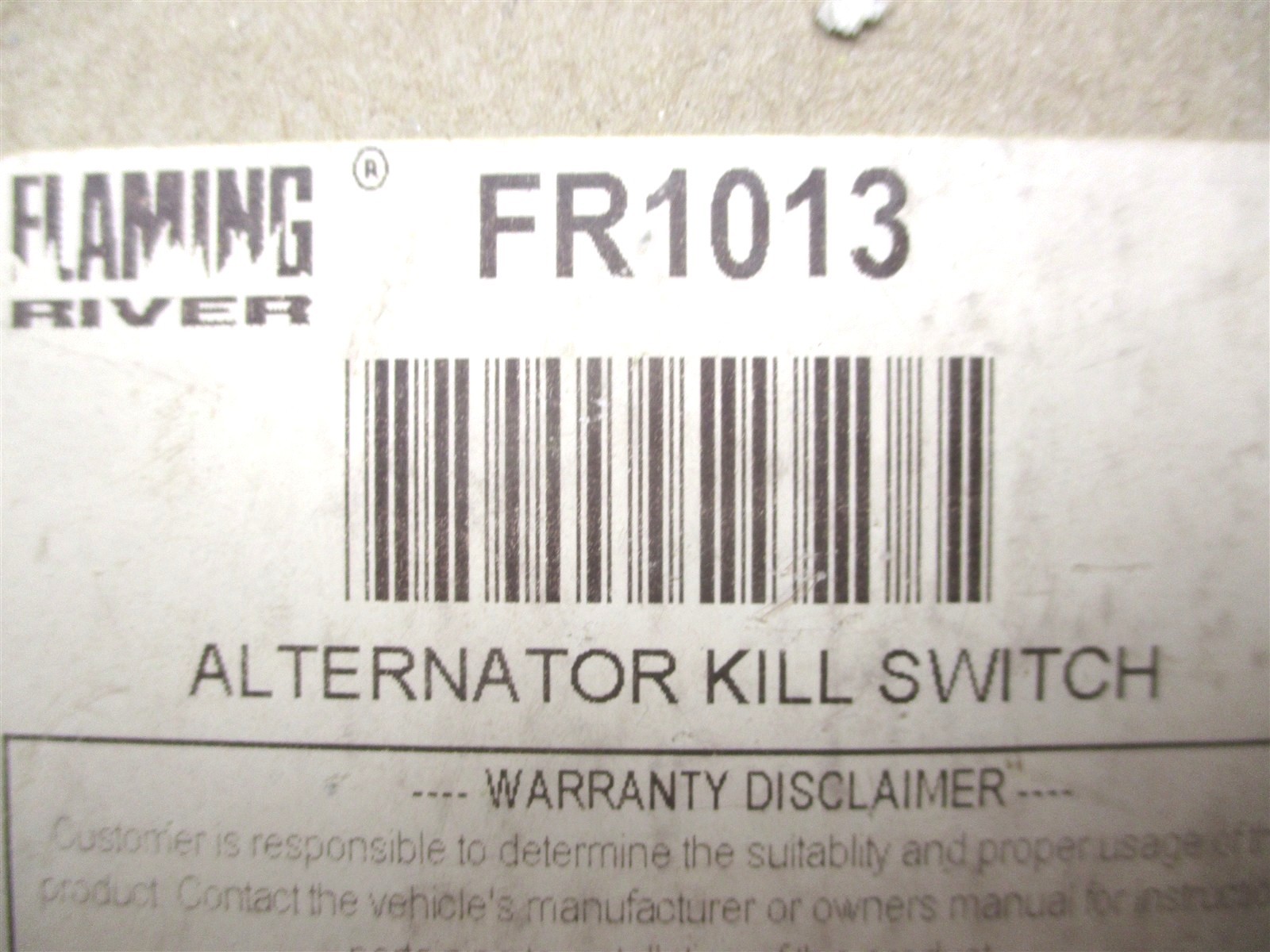 FR1013 NEW FLAMING RIVER COMBO BATTERY AND ALTERNATOR KILL SWITCH 150A