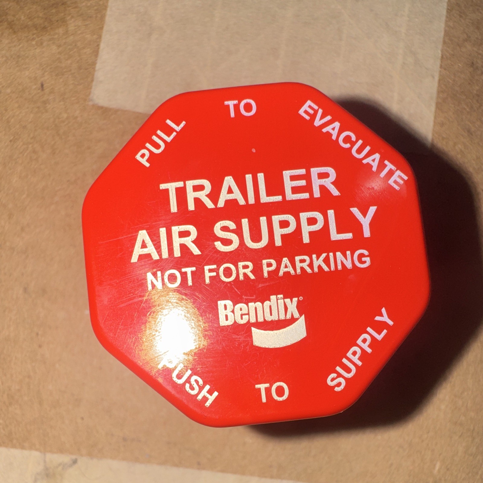 Bendix 298817N Trailer Air Valve Knob