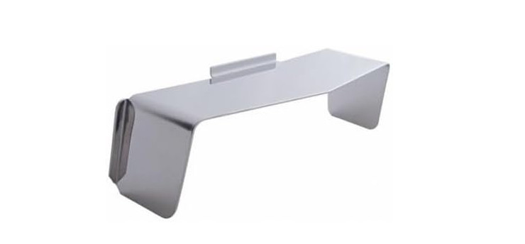 Qty 2* United Pacific 10469 Flat Top Rectangular Headlight Visor 4”x6” Stainless
