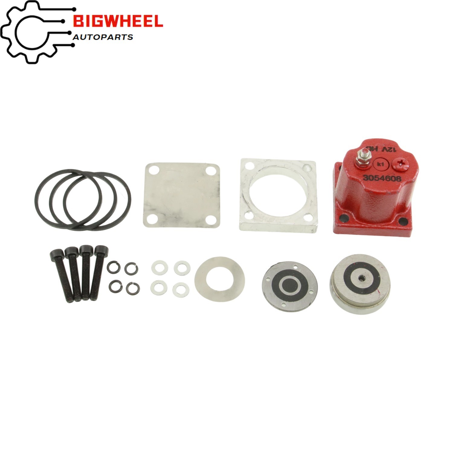 180204 209940 3054608 NEW OEM Fuel Shutoff Valve Set for Cummins N14 Solenoid US