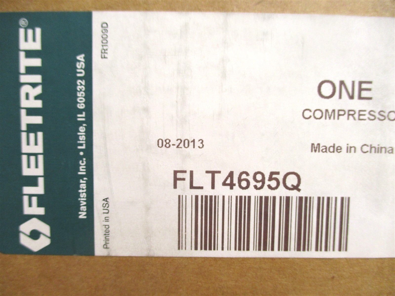 FLT4695Q NEW FLEETRITE AC COMPRESSOR FOR SANDEN 4491 4695 4699 4752 4894