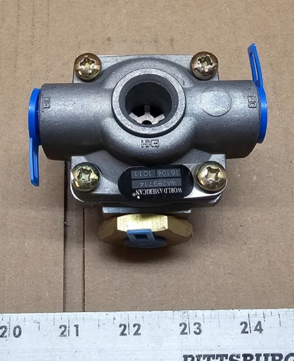 Air Brake Quick Release Valve Compatible with Bendix 289714 Freightliner