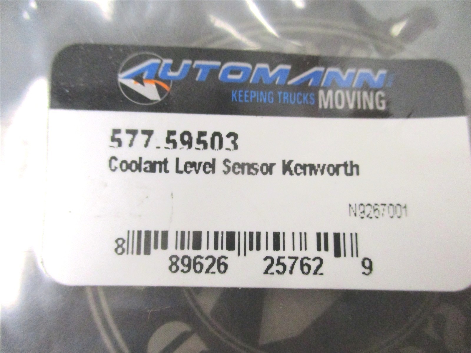 577.59503 AUTOMANN COOLANT LEVEL SENSOR FOR KENWORTH W900 T660 T800 N9267001