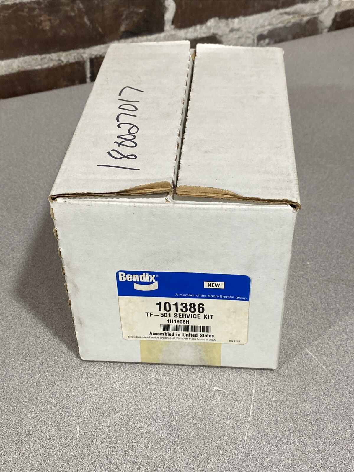 Bendix / 101386 TF-501 Service Kit 1H1908H With 286254 All Sealed Bags TF501