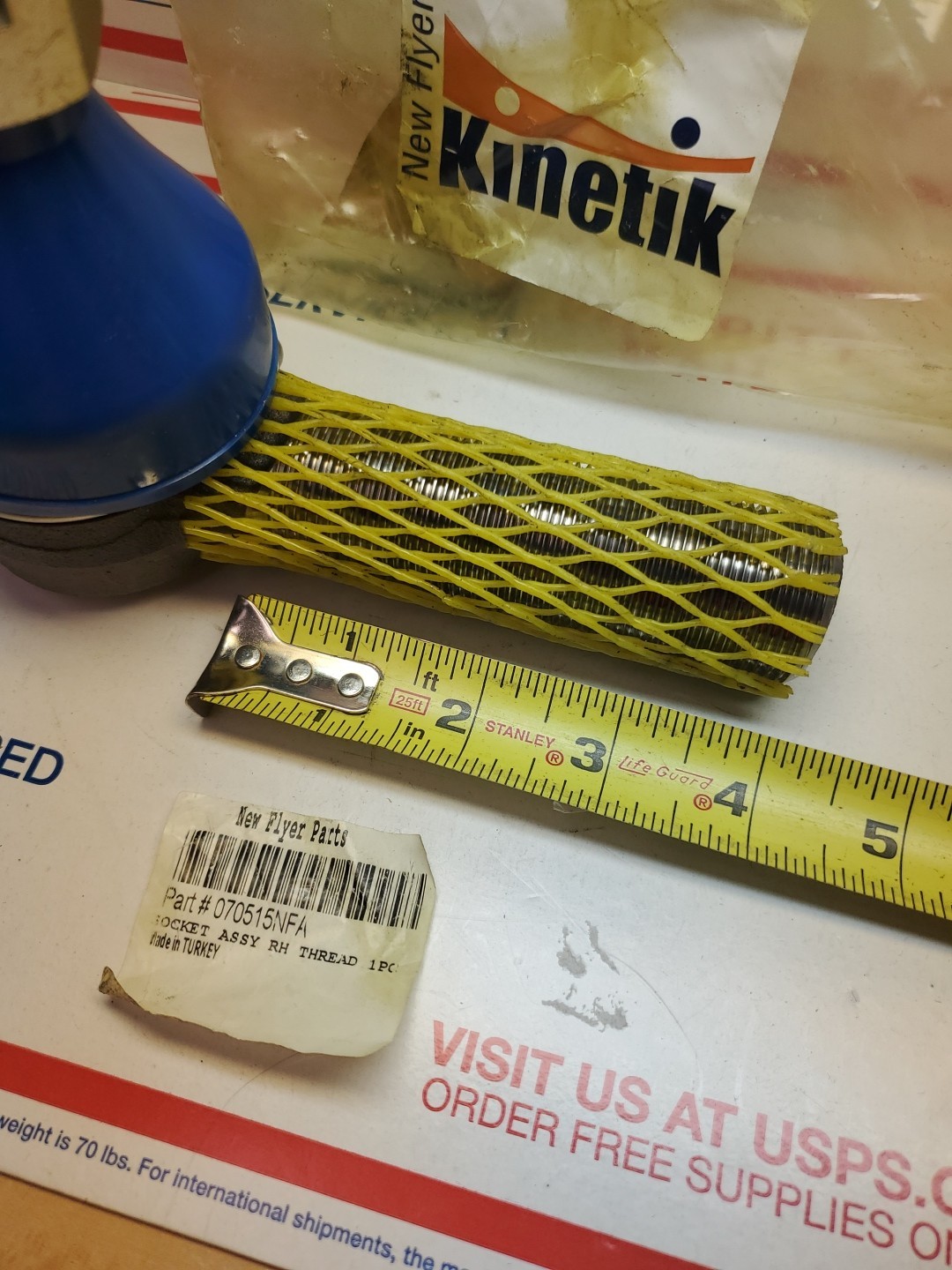 New Flyer (TRW) 070515 Tie Rod End Socket Asm, RH Thread. Ref 070515NFA NEW, G6