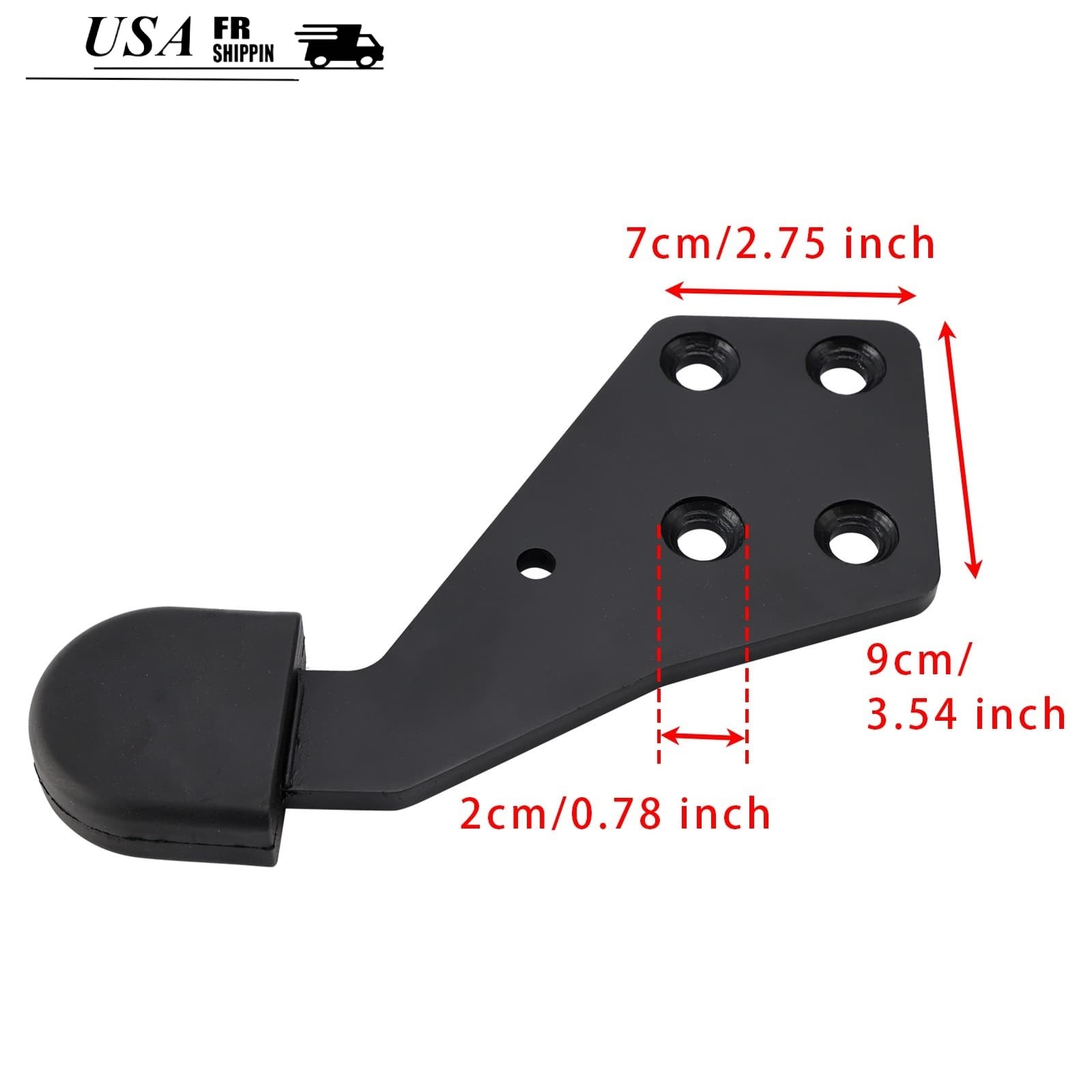 New Hood Guide Poly Passenger Right Side 3810982C2 For International Trucks US
