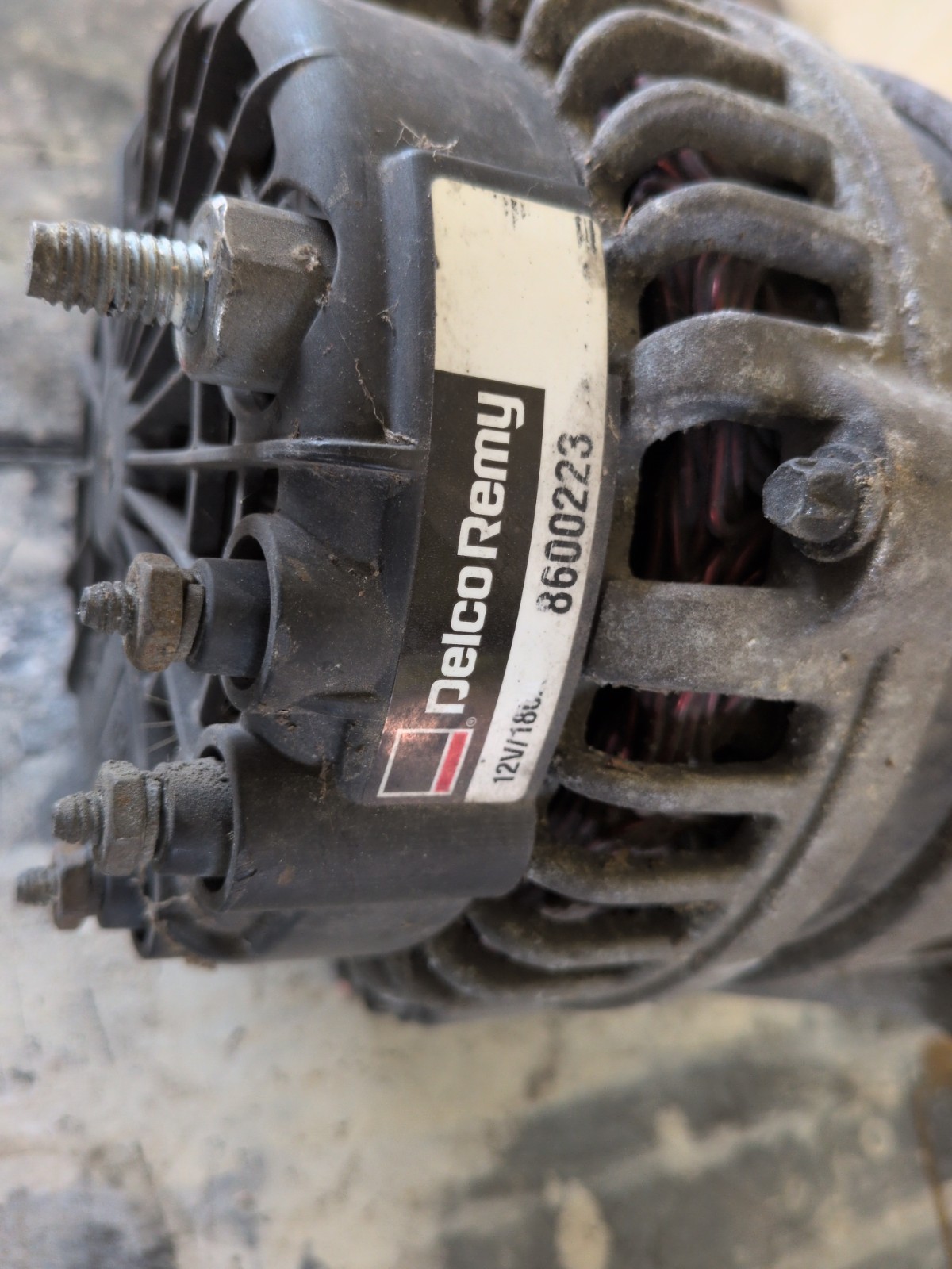 Genuine Delco Remy 8600223 Alternator 258SI 180Amp