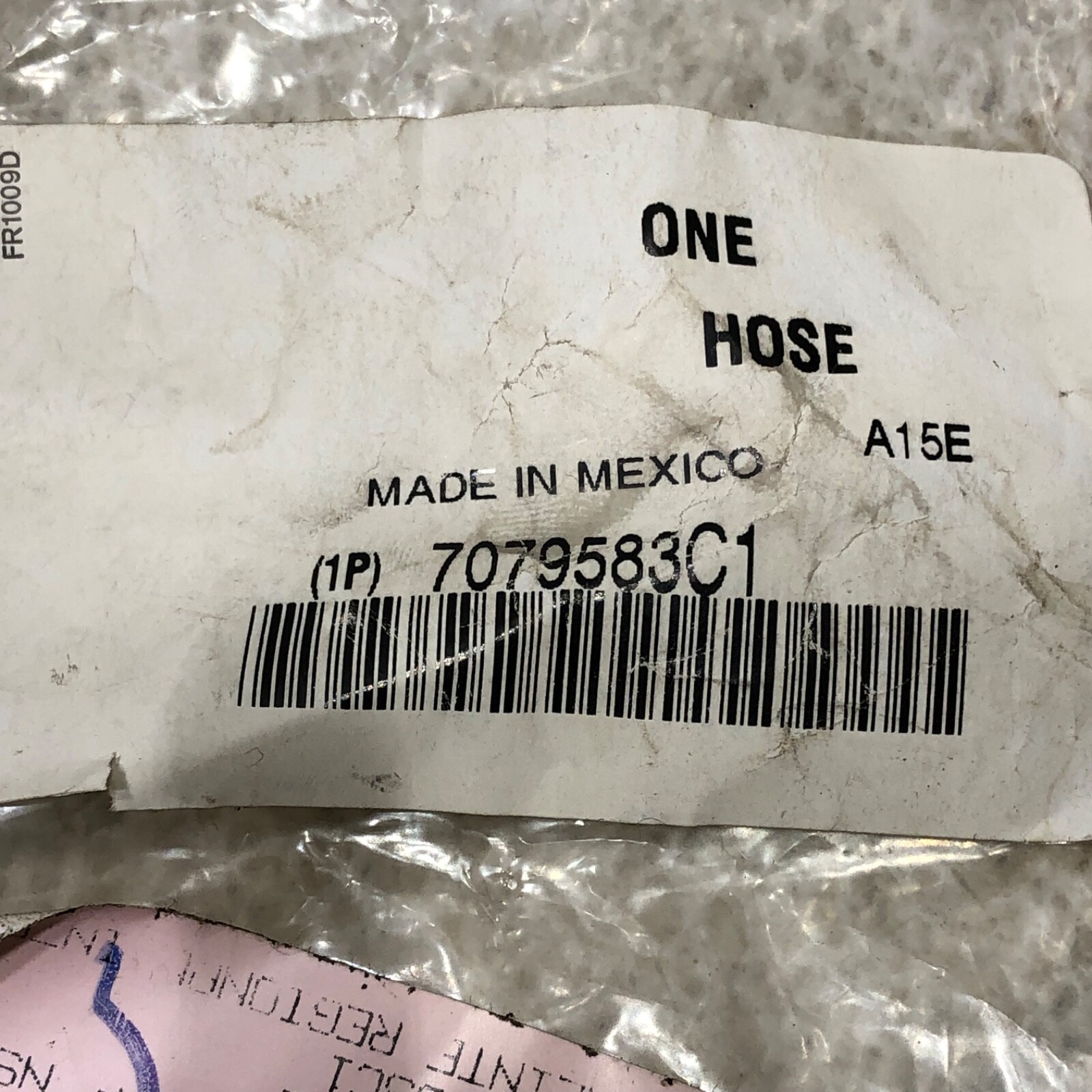 International Fleetrite 7079583C1 Hose For Wastegate