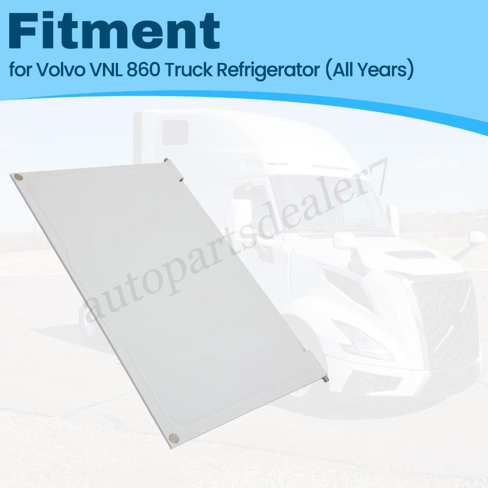 For Volvo 860 Reinforced Replacement Freezer Door, Metal Hinges & Bottom Magnets