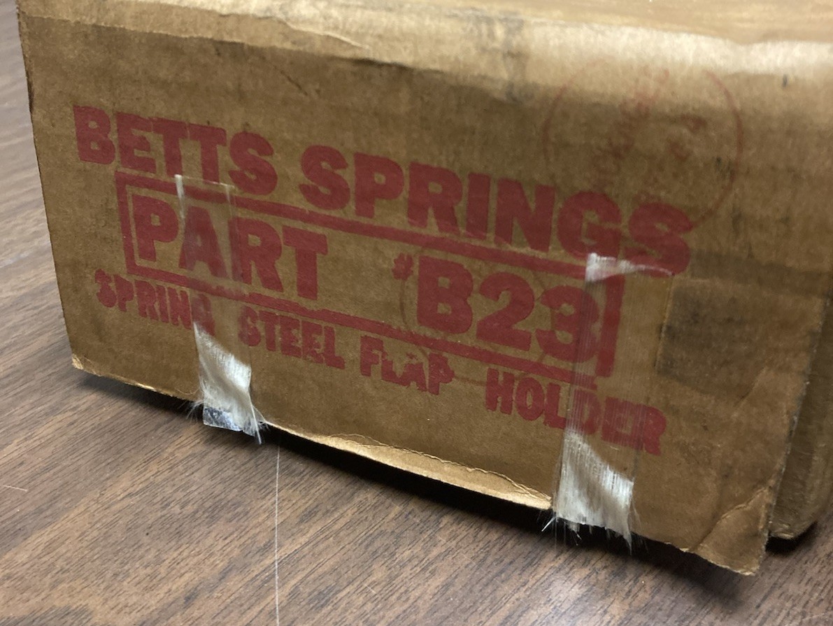 Betts Mudflap Hangers Bracket Holders Set Black Coil B23 Mudflap Bracket B711