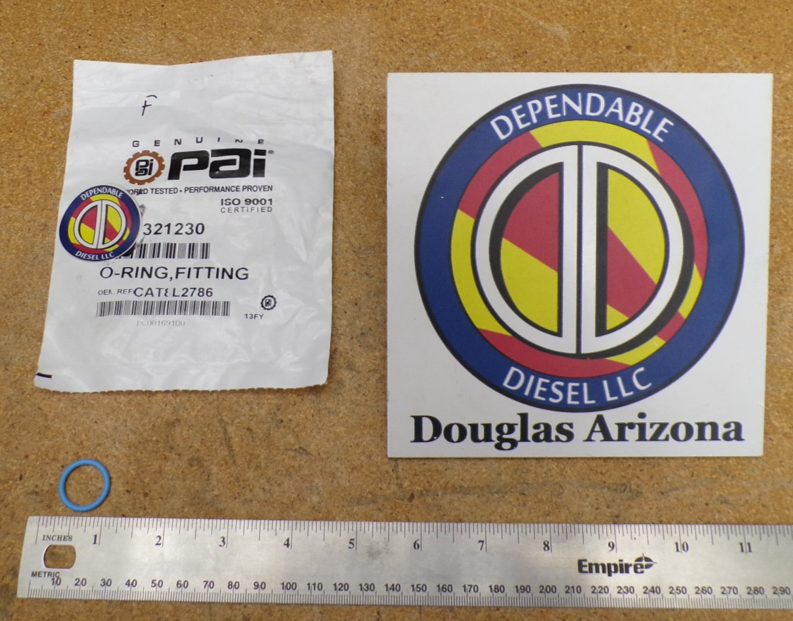 Multiuse O-ring for Caterpillar & Mack. # 321230 Ref.# 8L2786, 2385080, 1125282