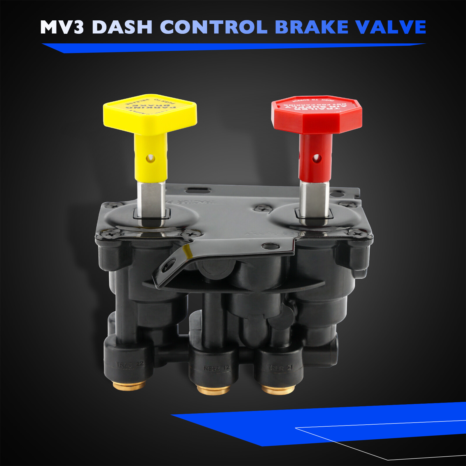 KN20619 MV3 Dash Air Brake Control Valve For Haldex Volvo 20560009 Keene Trucks