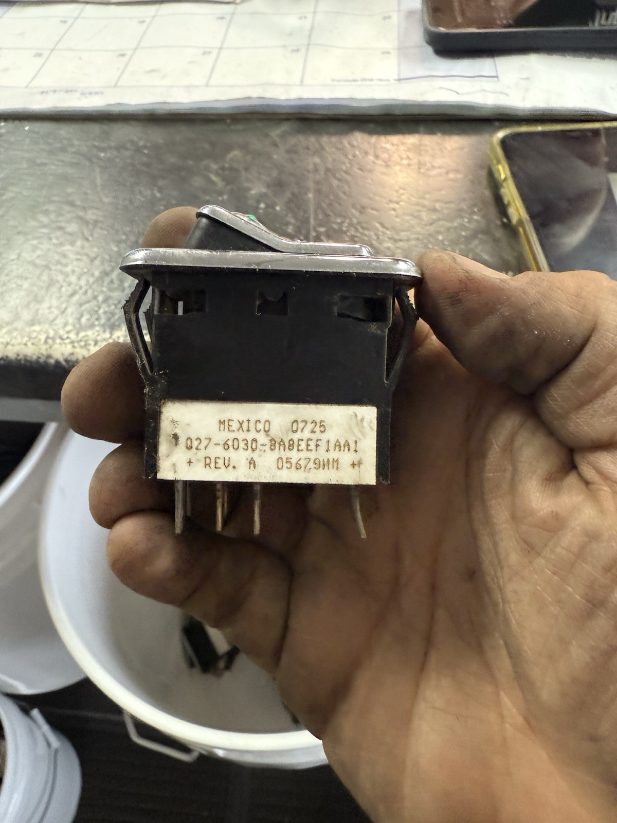 PETERBILT HEADLIGHT SWITCH Q27 6030 8A8EEF1AA1