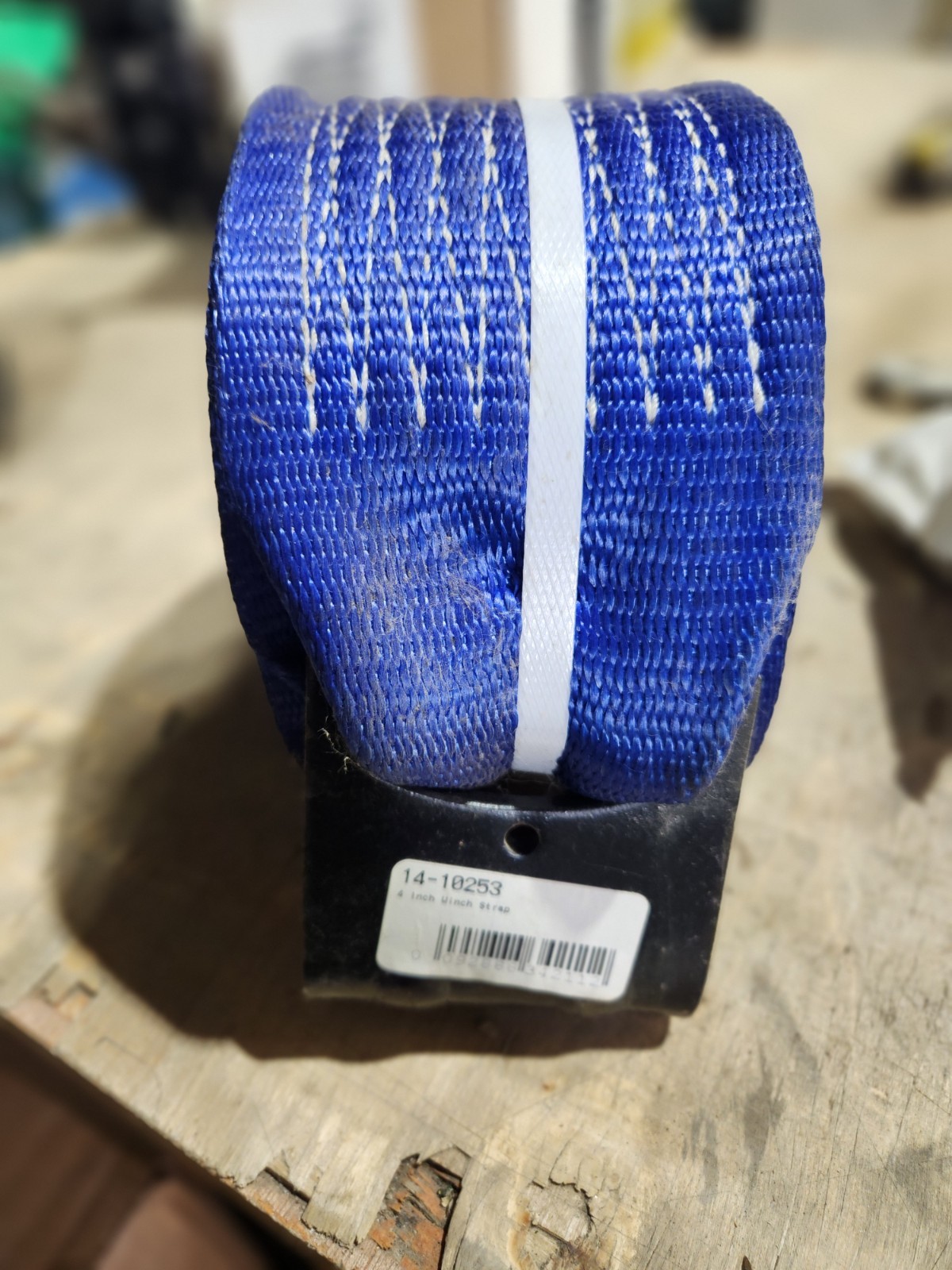 Ancra 14-10253 Blue Tie Down Ratchet Strap 4” x 27”