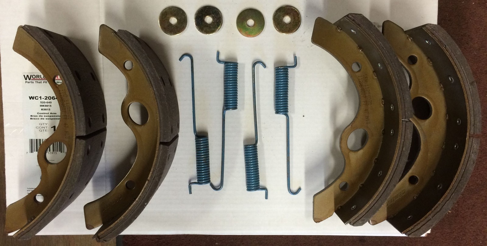 Brake Shoe 1989-2012 Fits UD TRUCK Models 1800 2000 2300 REAR includes hardware