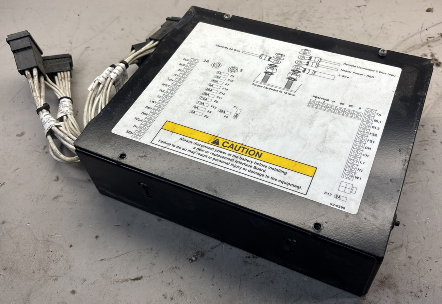 Thermoking Web Evolution CONTROL/INTERFACE board, TRIPAC apu, Power Module