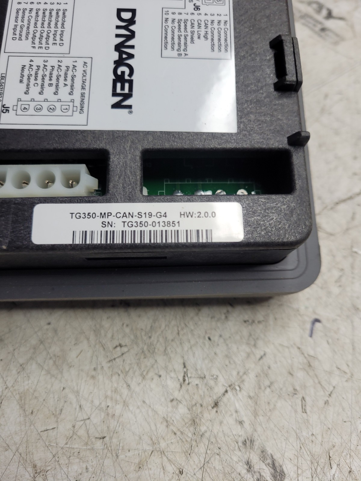 NEW YANMAR 129E00-91222 HARNESS AND CONTROLLER TG350-MP-CAN-S19-G4