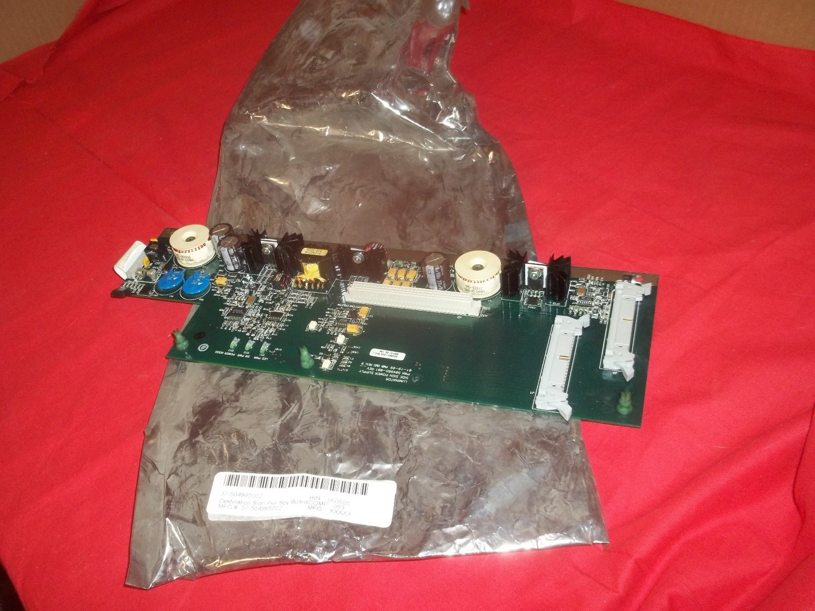 v16) Mark IV Industries Luminator Power Supply PWA 504985-001 37-504985002
