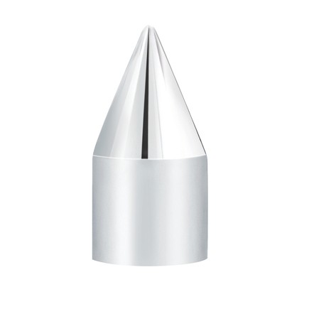 United Pacific 10768B Wheel Lug Nut Cover 1 1/8″ X 2 13/16″, Chrome, Plastic, Sp