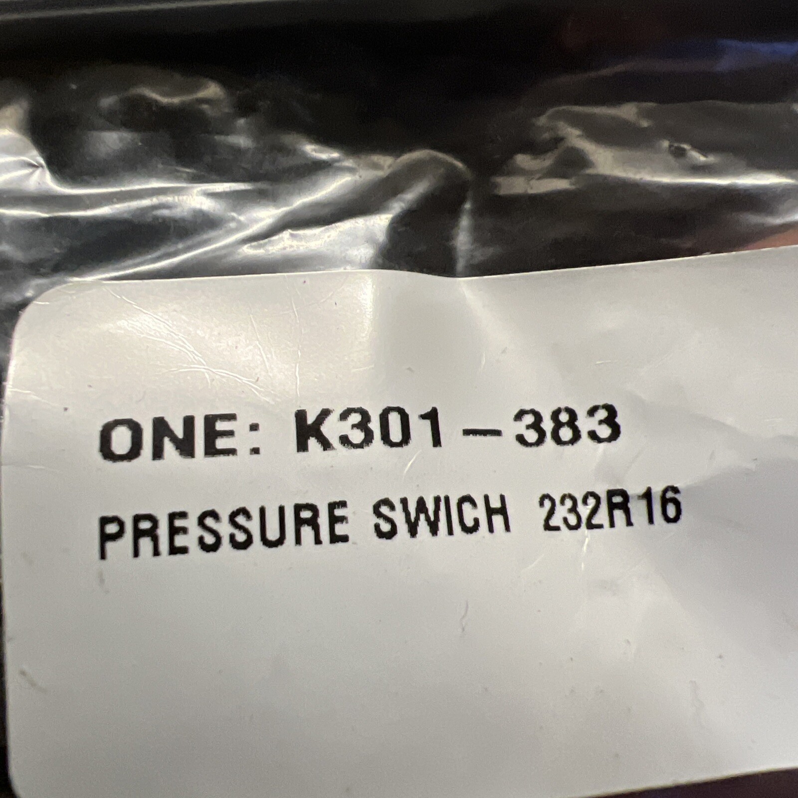 AFTER MARKET HIGH PRESSURE SWITCH K301-383 FITS KENWORTH