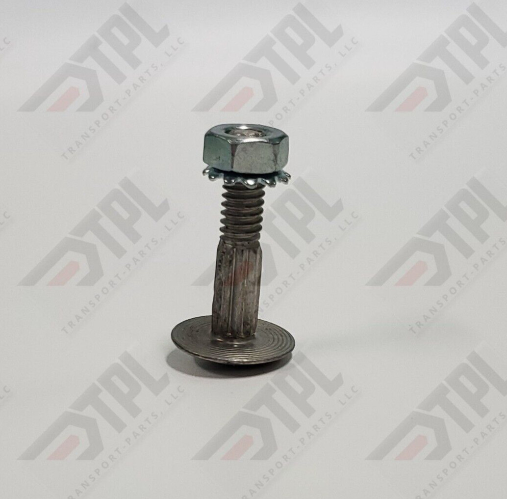 100 – 1 1/4″ Carriage Bolt & Nut Kit – Overhead Todco Whiting Door Hinge Morgan