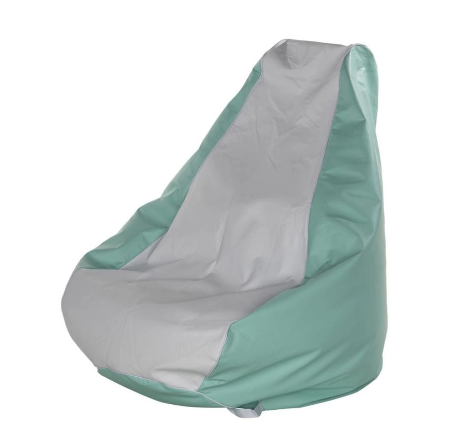 Taylor Made Teardrop Marine Beanbag Chair White Seafoam Boat Seat Cushion