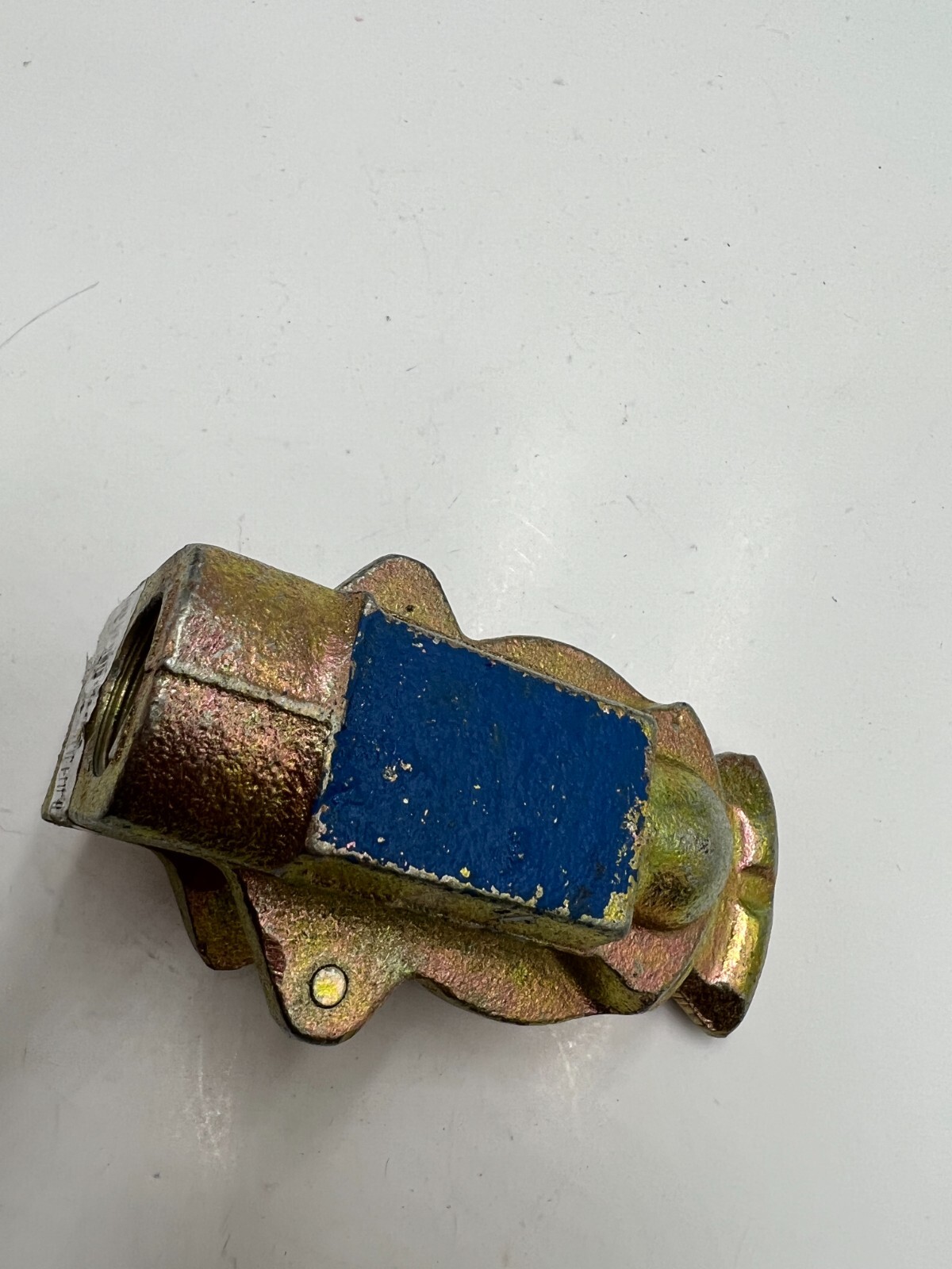 (QTY 5) Cast Iron Gladhand Blue Service 1/2″ Female Pipe Thread, 12-406