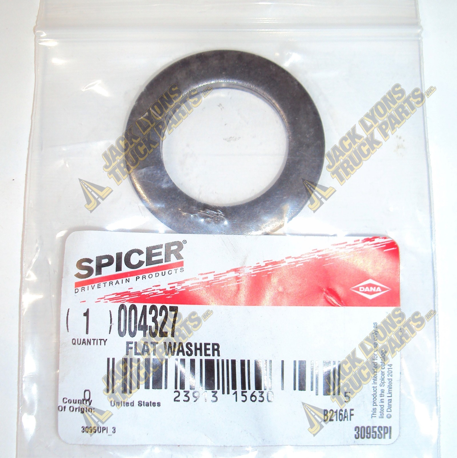 4327 New Eaton Dana Spicer FLAT WASHER – OEM 004327
