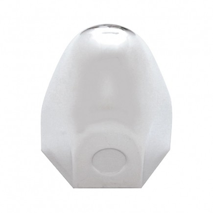 United Pacific 10080 Wheel Lug Nut Cover, 1.5″ x 2″, Stainless, Bullet