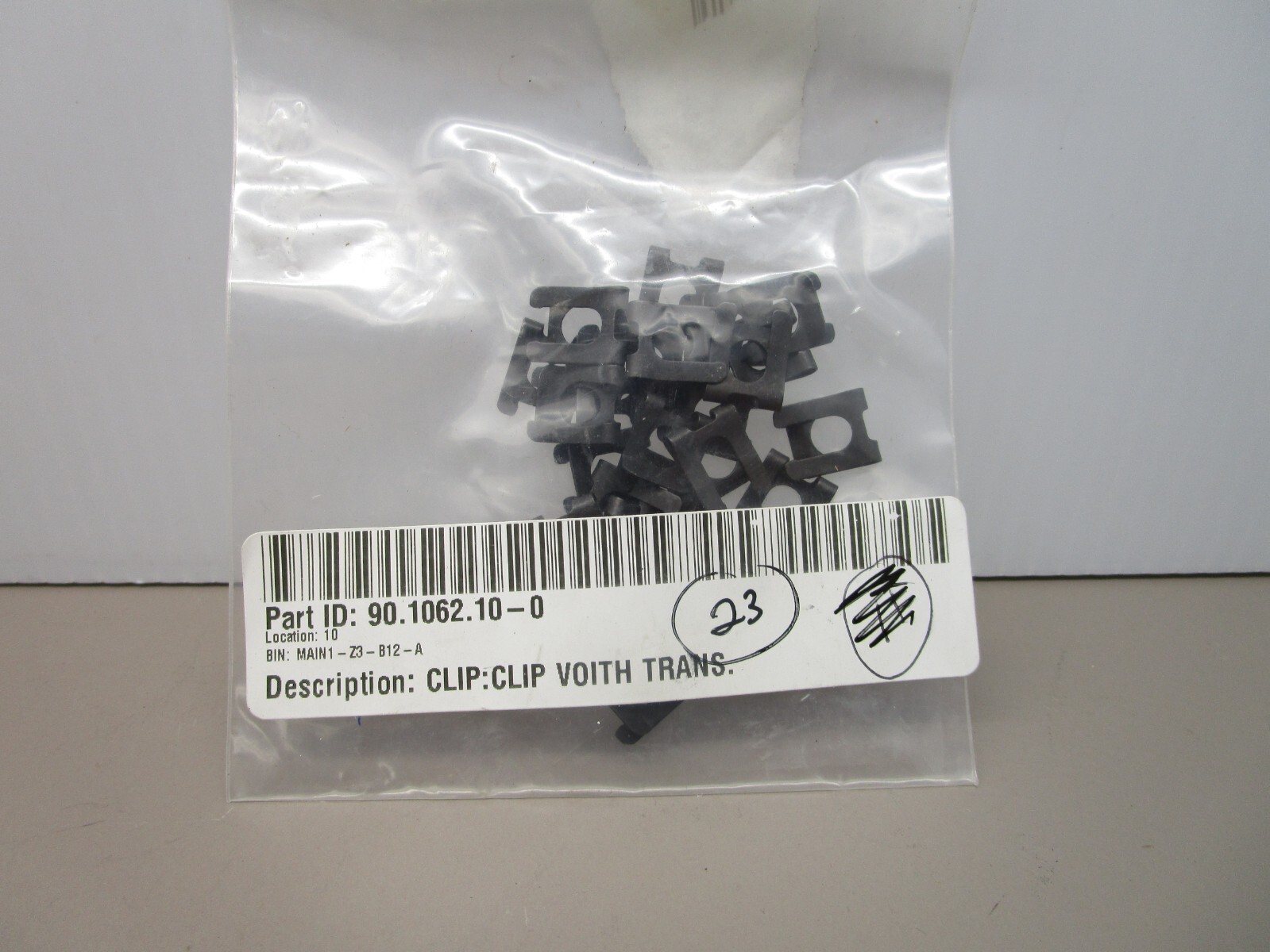 Voith Transmissions 90-1062-10 Clip Pack of 23