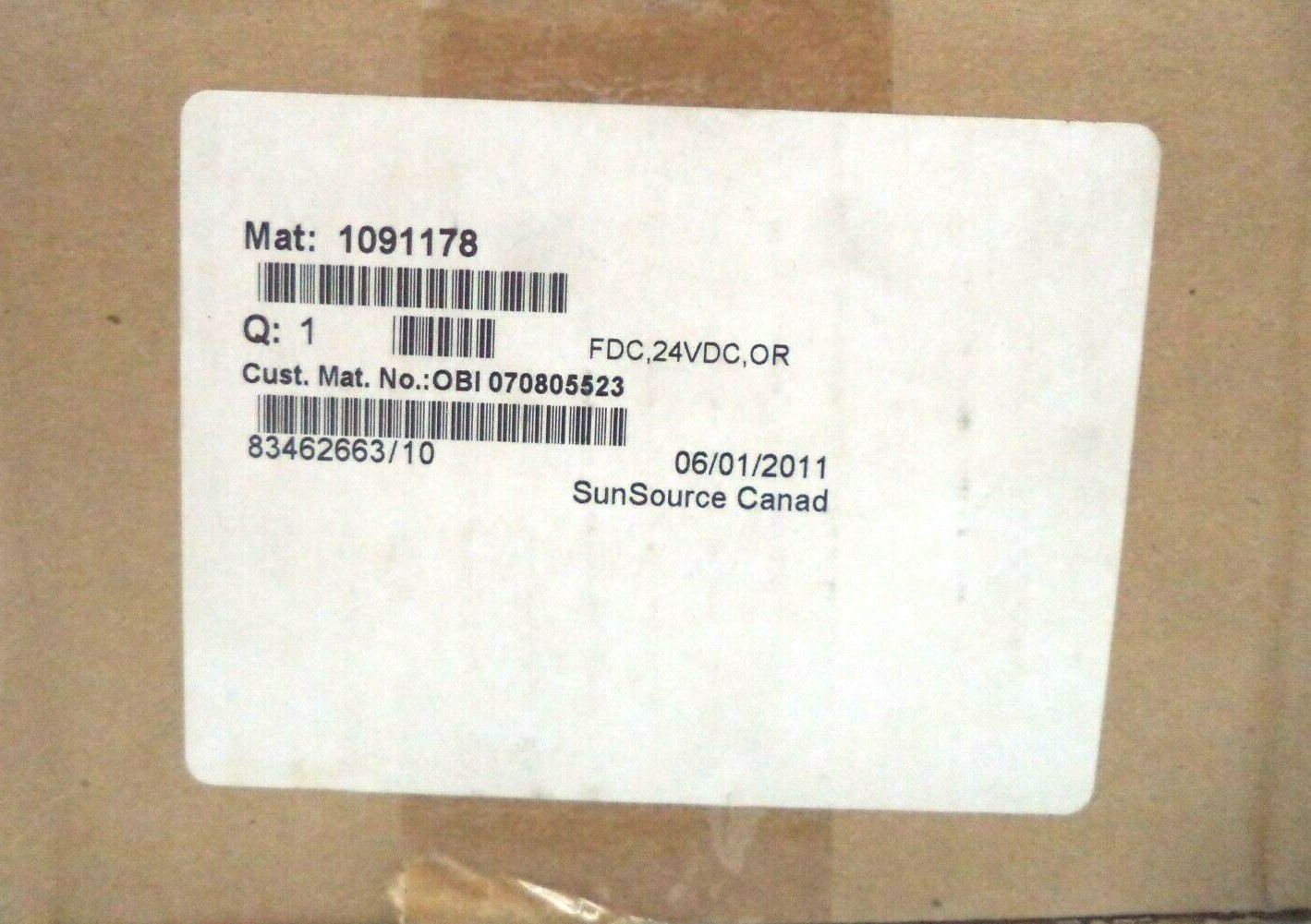 Sauer Danfoss 1091178 70805523 24V Transit Fan Drive Control w/PWM Input