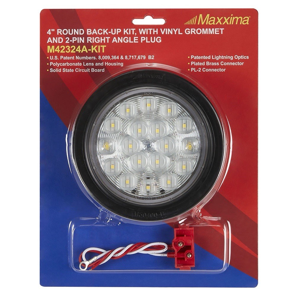 Maxxima M42324A-KIT 4” Round Back-Up Lighting Series A