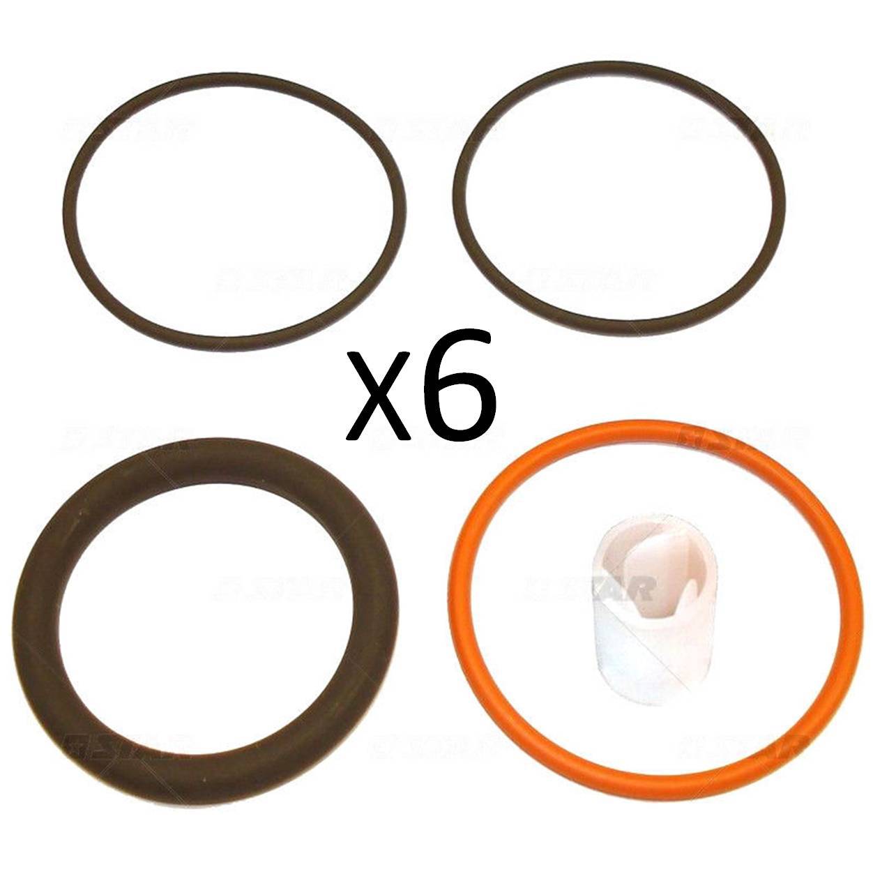 Injector O-Ring Seal Kit for Detroit Series 60 & 50 Ref # 5234702 23511870 6 set