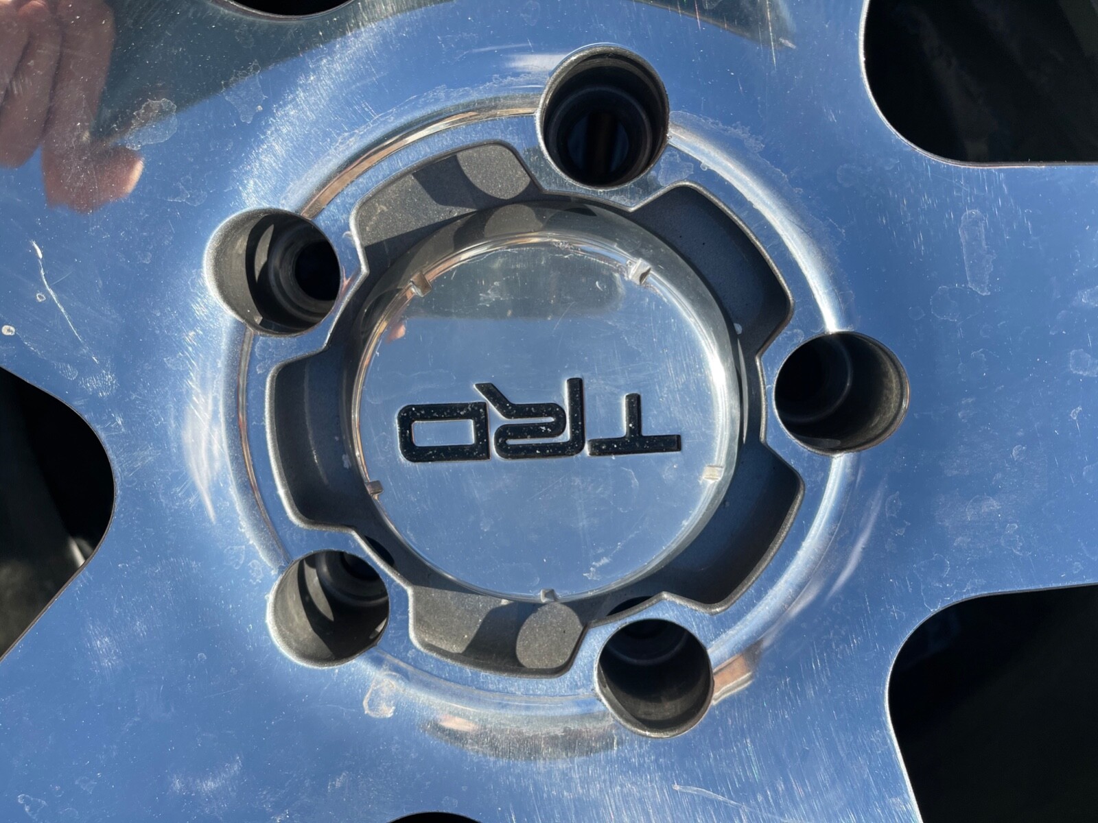 Nice Used 22” Toyota Tundra OEM TRD Wheel.