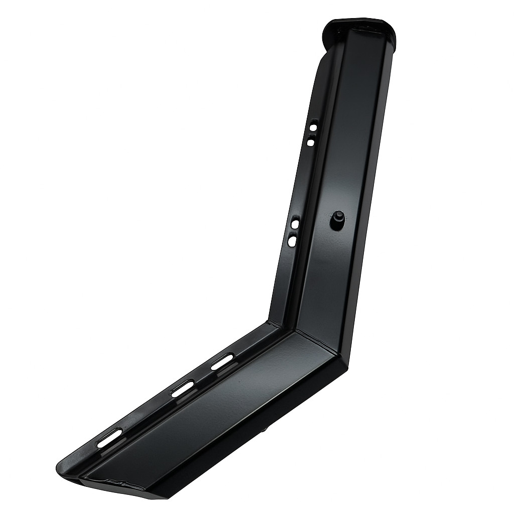 Betts Mud Flap Hanger for Semi Trucks, 30.25 in Angled Spring-Loaded Bracket