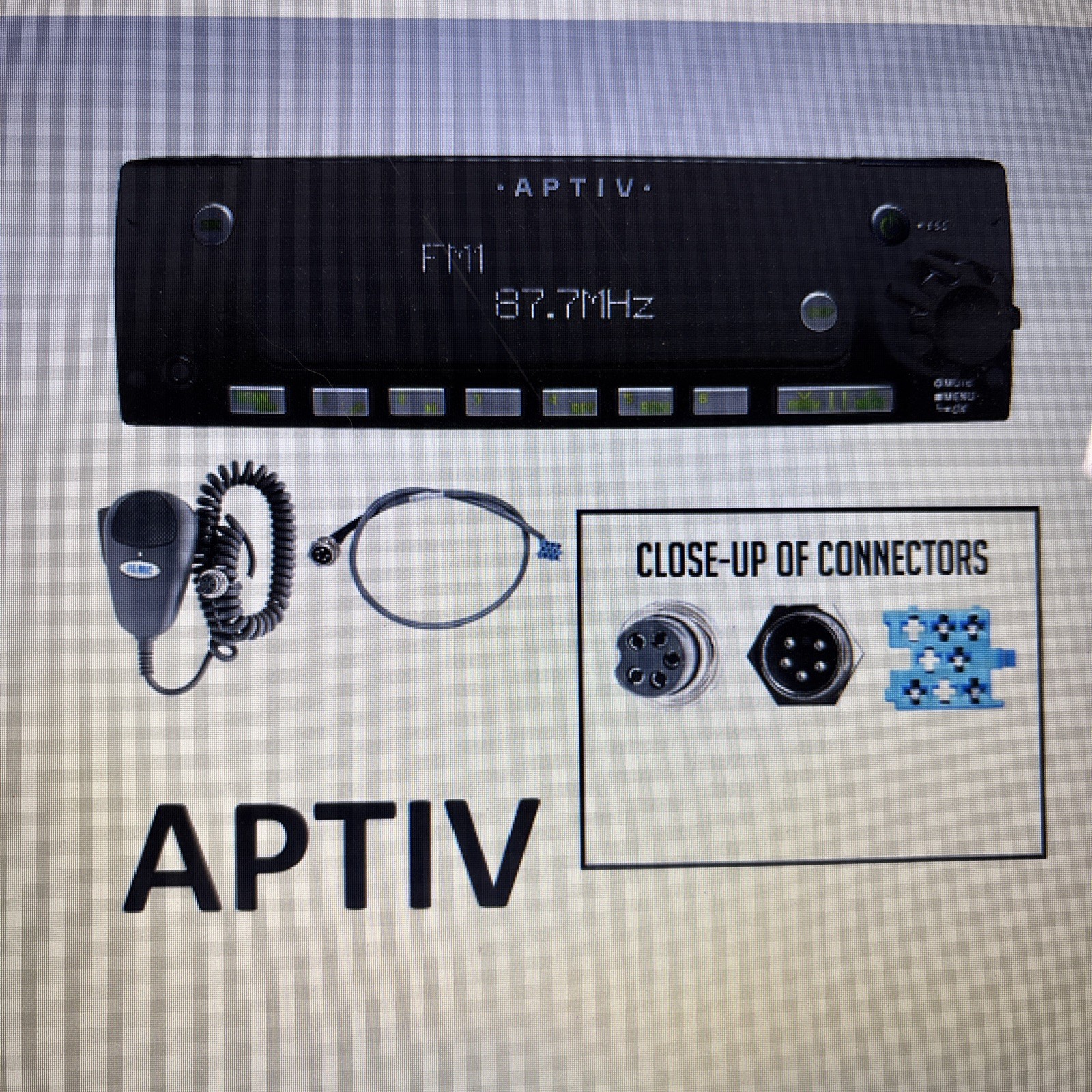 Pana Pacific PP105602 Radio, Am/Fm/Wb/Pa, Dea500, *D