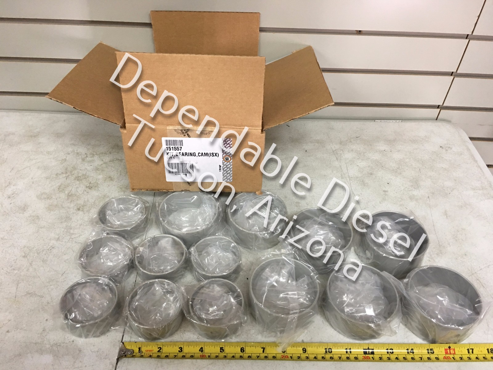 Camshaft Bearing Set for Cummins ISX. PAI # 151557 Ref.# 4026423 3680580 3680581