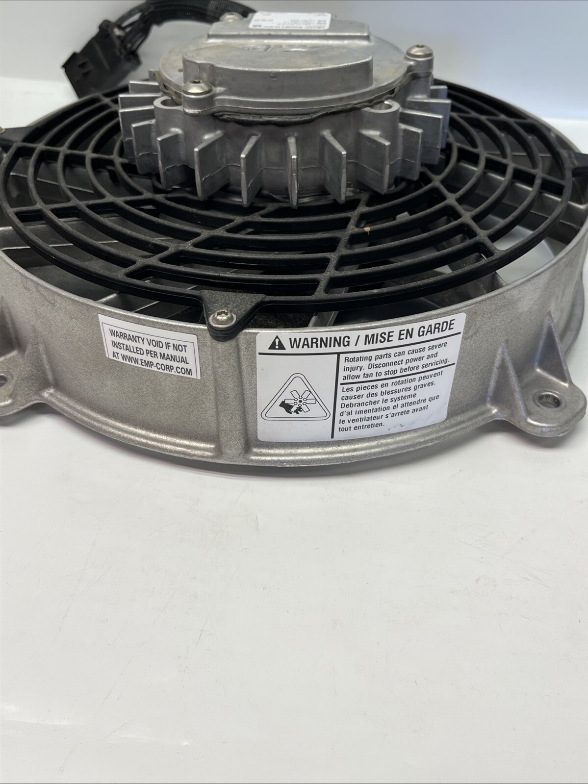 EMP 11 inch Fan 24V SMART FLOW FIC11-24V-PUSH-G-B J1939 CAN Control | USA Seller