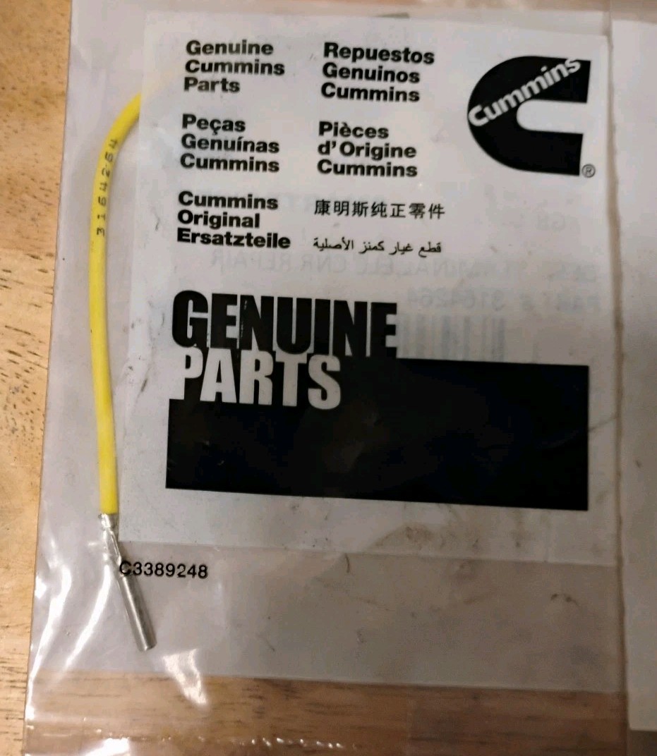 Genuine CUMMINS TERMINAL – Repair Wire ELC 3164264 – Set of 3 Pieces – USA Made